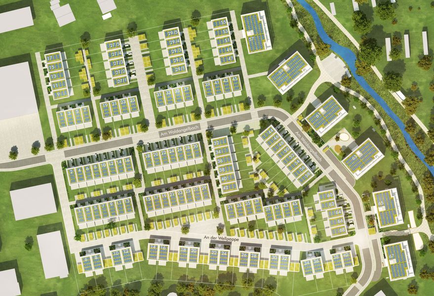 Quartier am Bach Wiesloch Miete Projekt Haus+Co Projektmanagement